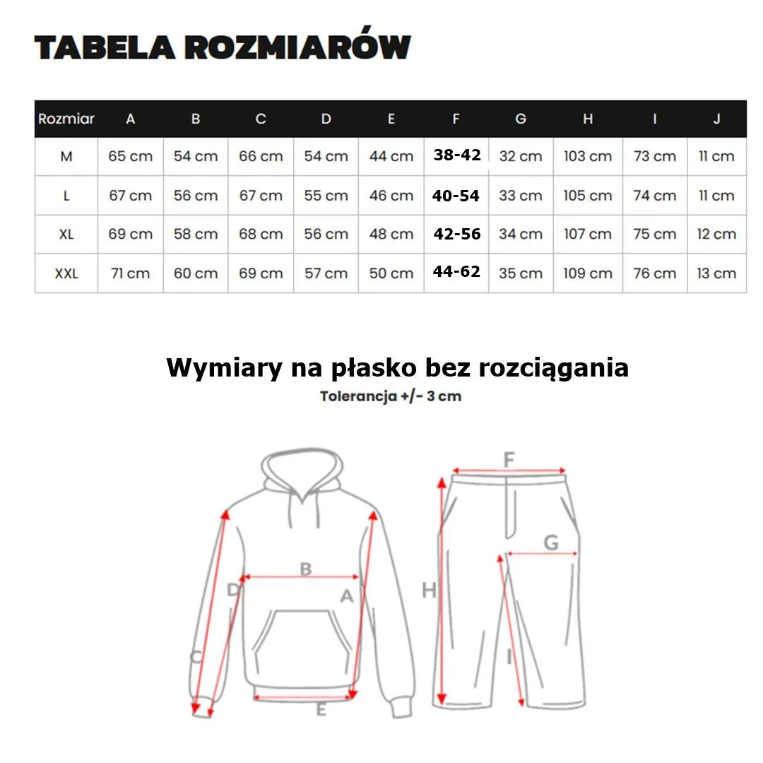 Dres męski z kapturem