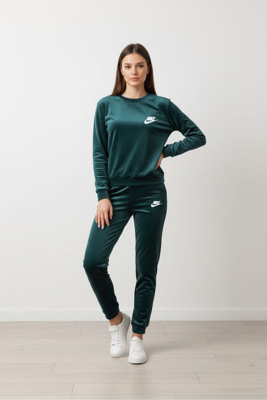 Dres damski welurowy