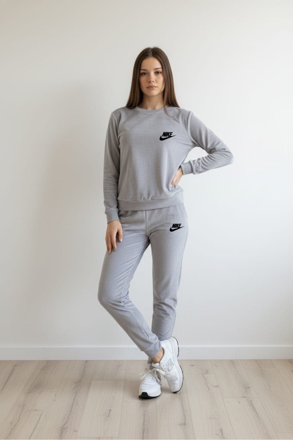 Dres damski welurowy